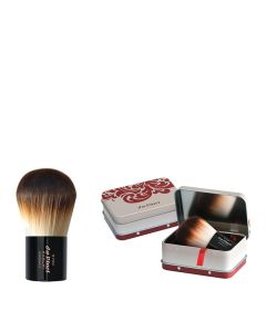 Puderpinsel mit Reisebox